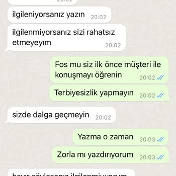 Betonevip Müşteri Temsilcisi Konuşmaları