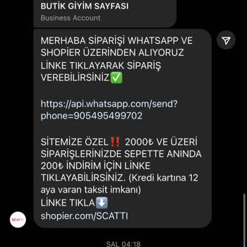 Scatti İade Etmek İstiyorum Fakat Cevap Alamıyorum