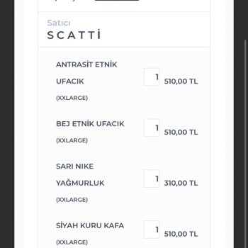 Scatti İade Etmek İstiyorum Fakat Cevap Alamıyorum