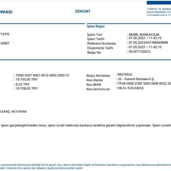 Evde Ek İş İle İlgili Sorun