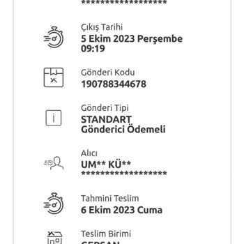 Yurtiçi Kargo 15 Kg Mamayı Desi Üzerinden Hesabı Bahane Ederek Eve Çıkarmadılar.
