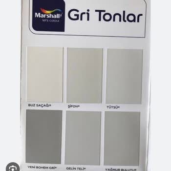 Marshall Şifon Rengi Boya Farklı Çıktı