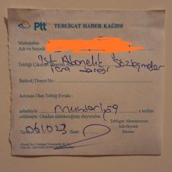 Vodafone Olmayan Sözleşmeye İcra Takibi