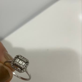 D Diamond Ankamall'dan Alınan 8 Ayar 0.15 Ct Baget Yüzükte Kararma Sorunu