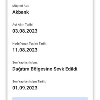 AGT Kurye (aynigunteslim.com) AGT Kuryeden Elime Ulaşmayan Kargo