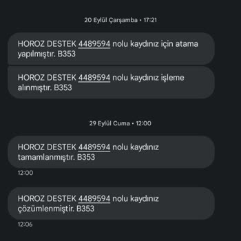 Horoz Lojistik'e Teslim Edilen Ürünün Akıbeti Bilinmiyor.