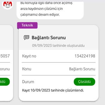 Vodafone Evde İnternet Arızam 1 Aydır Çözülmedi