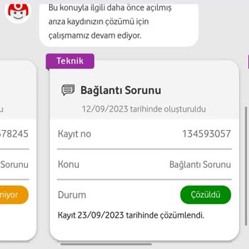 Vodafone Evde İnternet Arızam 1 Aydır Çözülmedi