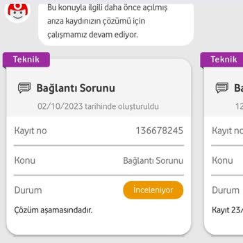 Vodafone Evde İnternet Arızam 1 Aydır Çözülmedi