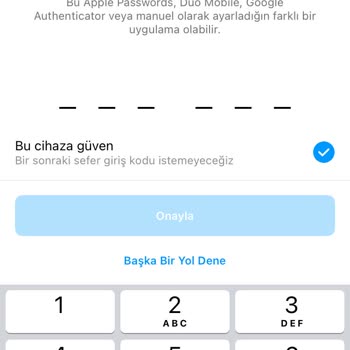 Instagram Hesaba Güvenlik Kodu Sebebiyle Giremiyorum