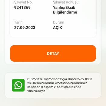 D-Smart Hatalı Abonelik Yapıldı