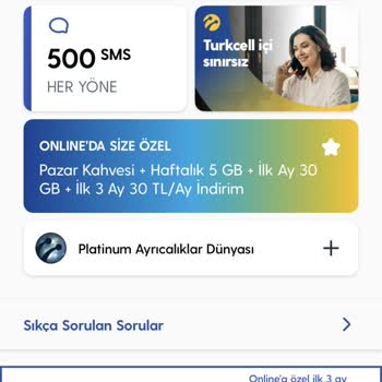 Turkcell Yüksek Tarife Koşulları