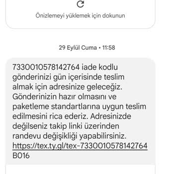 Trendyol İade İşlemimin Başlamaması