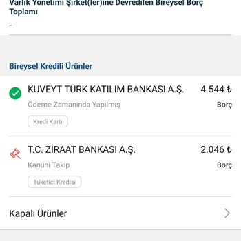 Findeks Kanuni Takibin Kalkması Borcum Olmamasına Rağmen 2021 Yılından Ber