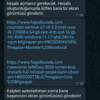Şikayetim Var Hepsiburada Telegram WhatsApp