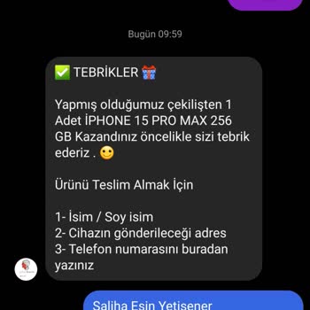 Adox_butik (Instagram) İPhone 15 Pro Max Çekilişi