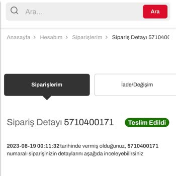 Bauhaus Ürün Değişimi Ve Sürecin Uzun Sürmesi