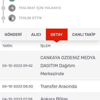 Kargom Sende 4 Gündür Kargomu Getirmiyor.