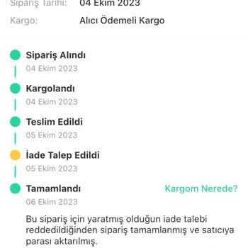 Dolap Kullanıcısı Hatalı Ve Yanlış Beden Yollayıp Engelledi