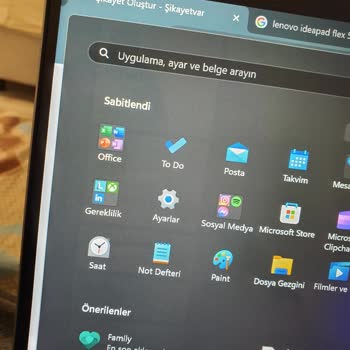 Lenovo Bilgisayar Lenovo Ideapad Flex 5 Hayalet Ekran Sorunu Ghost Screen