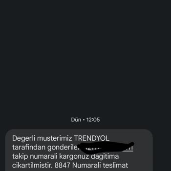 Teslim Edilmeyen Kargom Sürat Kargo