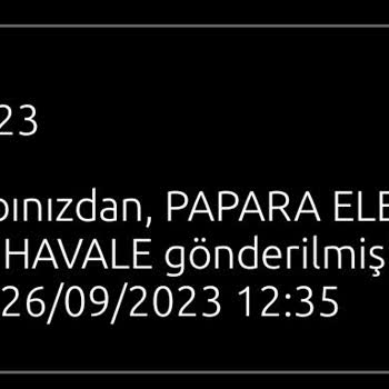 Papara Bilgilerin Kullanılması
