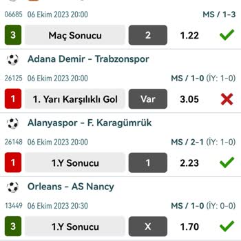 Nesine.com'da Sistem Hesap Hatası