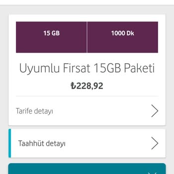 Vodafone Fatura Ücreti Farklı Yansıtılıyor