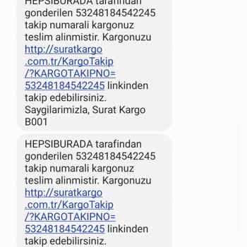 Hepsiburada'dan Sipariş Sorunu