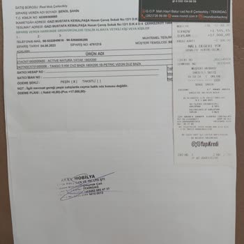 Mondi Teslimat Yapmıyor