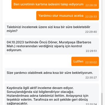 Migros Teslim Edilmeyen Ürünün Ücreti Kesildi