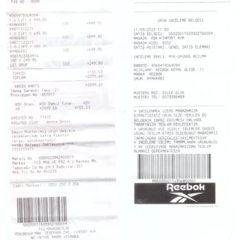 Reebook Mim Şikayet Dilekçesi