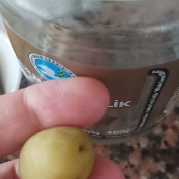 MarmaraBirlik Zeytinin İçinden Plastik Parçası Çıktı