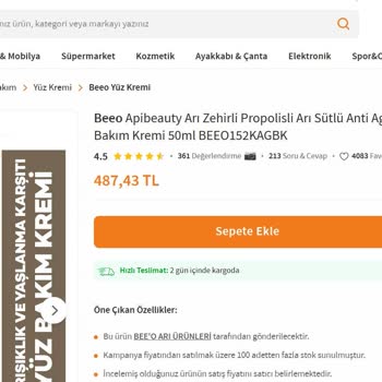 BEE'O Fiyat Tutarsızlığı Ve Kendi Sitesinde Daha Pahalıya Satması.