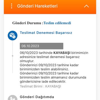 MNG Kargo Kayabaşı Şubesi Kargoları Getirmiyor Alıcıyı Suçluyor