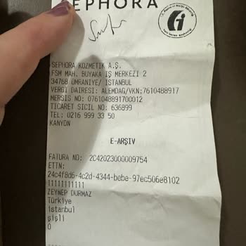 Sephora Kart Sipariş Ve Puan Karmaşası