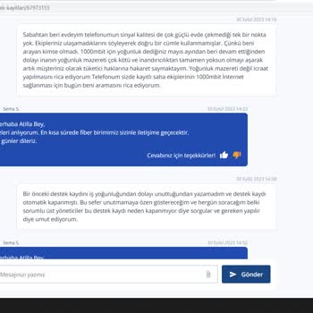 Mevcut Aboneye TurkNet Gigafiber Bağlantısının Aylardır Kurulmaması