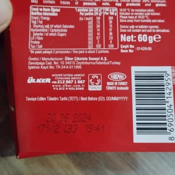 Ülker Çikolata Bozuk Çıktı