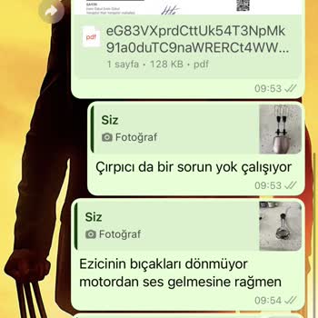 0 Fakir El Blenderı Arızası