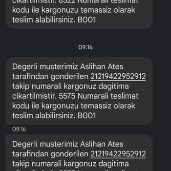 Sürat Kargo Eskişehir Lületaşı Şubesi Şikayet