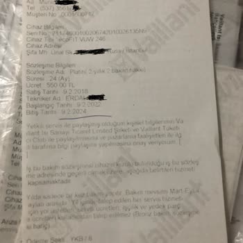 Vaillant Yanılgısı, Ek Garanti Yaptılar Bakıma Gelmediler