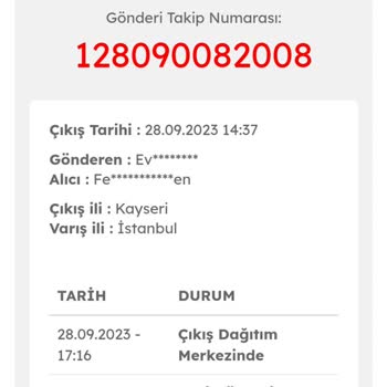 A101'den Sipariş Verdim 20 Gün Olacak Neredeyse Henüz Gelmedi.