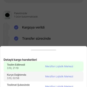 Borusan Lojistik Hizmetleri Sipariş Gecikmesi