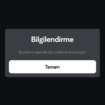 Papara Yetkiniz Bulunmuyor Hatası