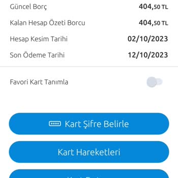 Yapı Kredi Bankası Kullanılmayan Karttan Yıllık Aidat Alınması!