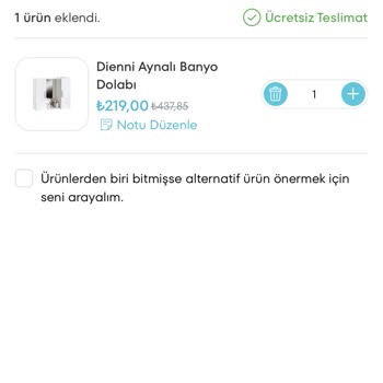 A101 Kapıda Uygulamasının Siparişi Kendi İptal Etmesi!