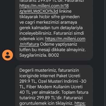 Millenicom'da Her Ay Yapılan Zam