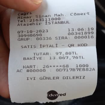 Ticket Restaurant Satış İptalinin Hesaba Geçmemesi