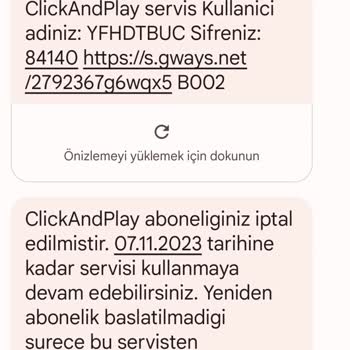 Vodafone Clickandplay Uygulaması Üzerinden Abonelik İşlemi