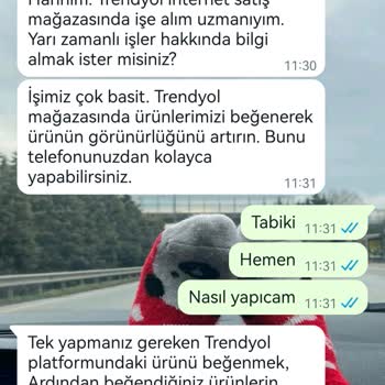 Trendyol Satış İş Teklifi Sözde